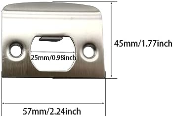 Sturdy Stainless Steel Door Latch Protect Your Home