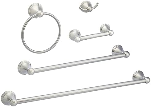 5-Piece Basic Bathroom Hardware Set