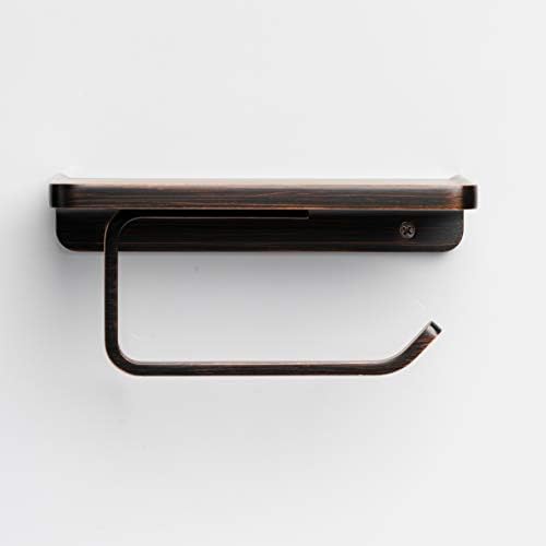 Sturdy Rust-Proof Toilet Paper Holder with Style