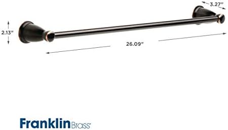Franklin Brass Kinla 24 Towel Rack Oil Rubbed Bronze