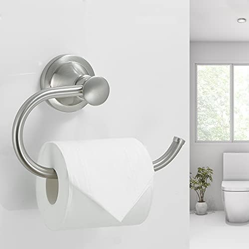 Stainless Steel Toilet Paper Holder Brushed Nickel Rust-Free