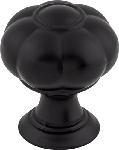 1 14 Flat Black cabinet knob by Top Knobs