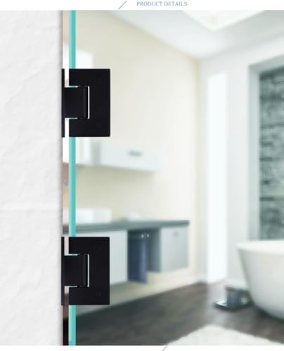 WANLI 90 Degree Glass Shower Door Hinges