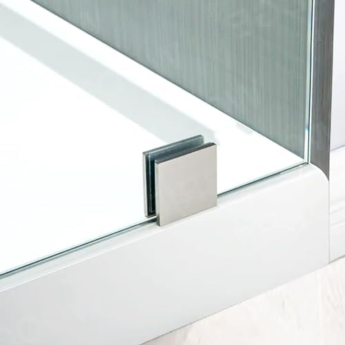 Durable Brass Glass Clamp for Bathroom Screens