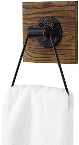 Sturdy Towel Holder with Rustic Design for Bathroom Kitchen