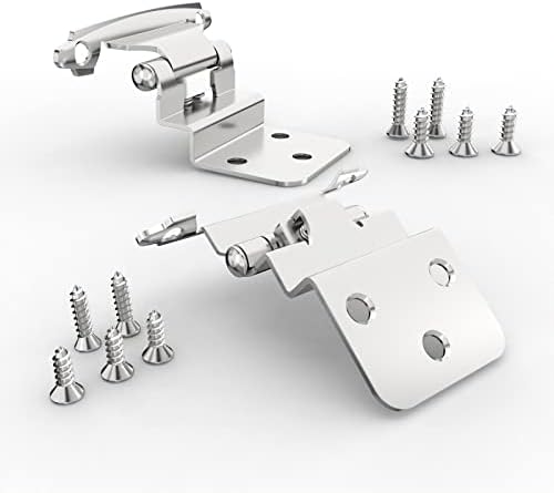 Durable 38-Inch Self-Closing Flush-Face cabinets door hinges Perfect for Home and Kitchen