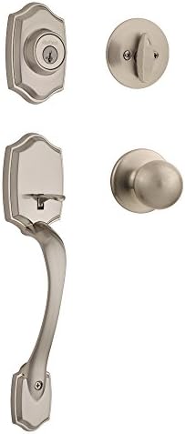 Belleview Front Door Lock Handle and Deadbolt Set