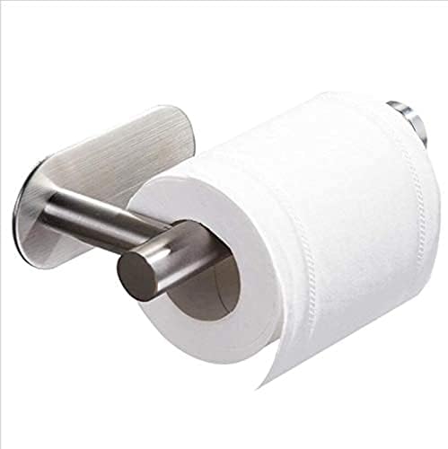 Fastest Toilet Paper Holder with 3M Tape No Drilling Required