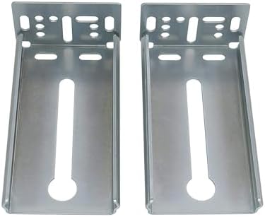 LONTAN Rear Mounting Brackets for Drawer Slide 2 Pairs