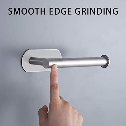 Fastest Toilet Paper Holder with 3M Tape No Drilling Required