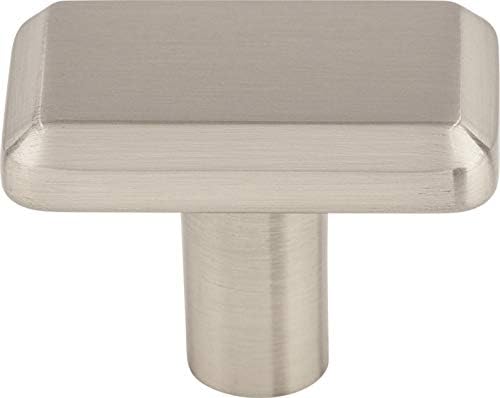 Top Knobs TK3010BSN Ellis Collection Telfair Knob Brushed Satin Nickel transitioning design for a perfect fit