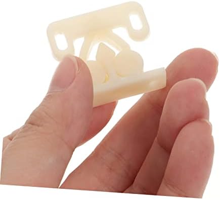 10-Piece Plastic Cabinet Door Buckle Trigger Set