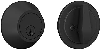Lock Scout Deadbolt Install in Minutes Matte Black