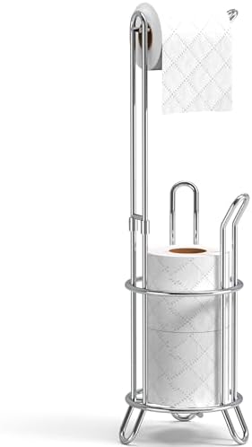 Durable Space-Saving Toilet Paper Holder