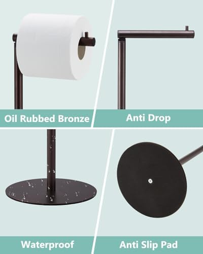 Toilet Paper Holder Space Saving Durable