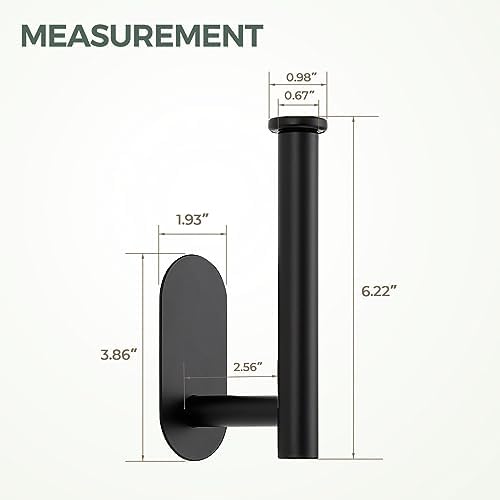 Sturdy Range-Hitter Toilet Roll Holder