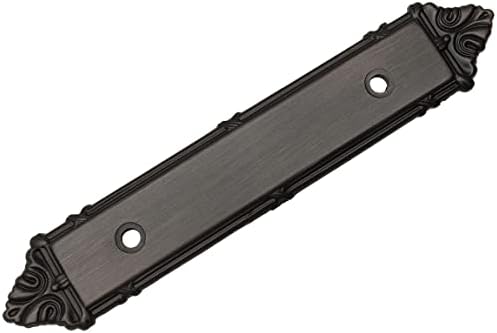 Cosmas 5 Pack 3 Oil Rubbed Bronze Cabinet Hardware Handle Pull Backplate