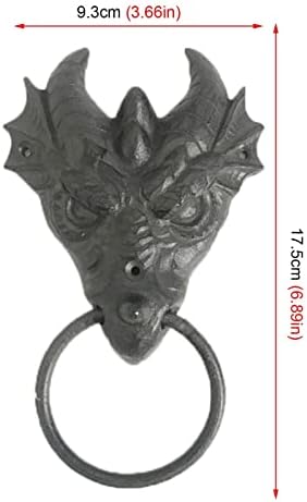 Vintage Dragon Head Door Knocker