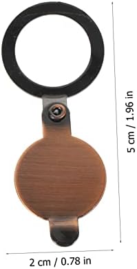 MAGICLULU 2-Piece Cat Eye Door Viewer Protector with Chain Secure Entry