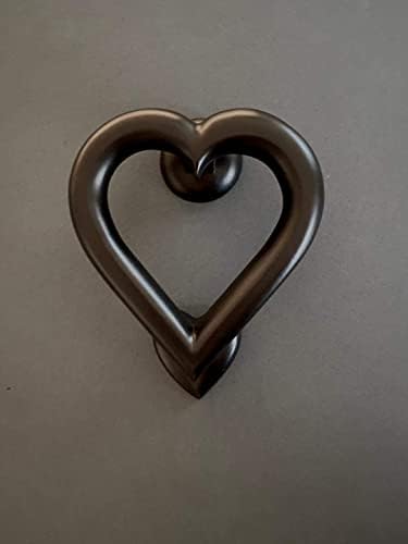 Brass Bee Love Heart Door Knocker