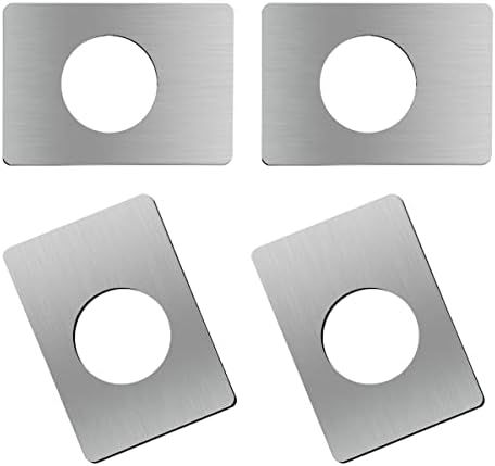 4pc Door Reinforcement Plate - Door Lock Repair Kit