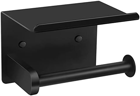Curated Matte Black Toilet Paper Holder