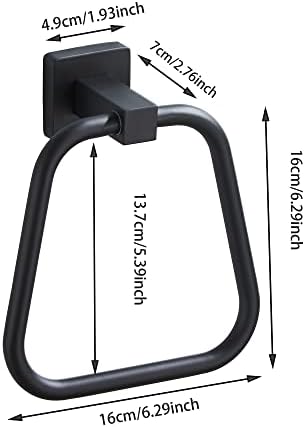 Solid 304 stainless steel towel ring