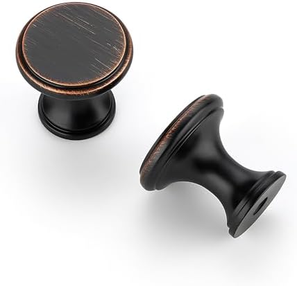 Ravinte Oil Rubbed Bronze Kitchen Cabinet Knobs Set of 10