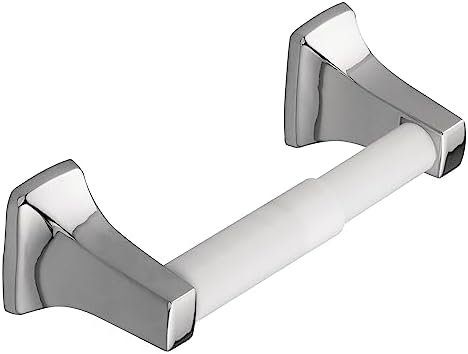 Sturdy Chrome Toilet Paper Holder - Modern Design
