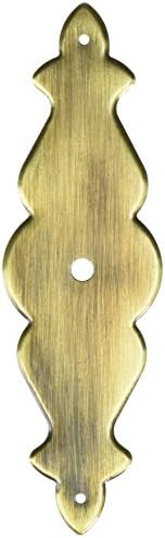 Laurey 22205 4-Inch X 1-Inch Classic Traditions Back Plate Antique Brass