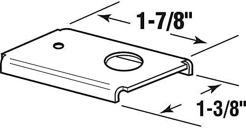 Prime-Line MP7192 Bi-Fold Door Repair Bracket for 1-38 In Door 4-Pack