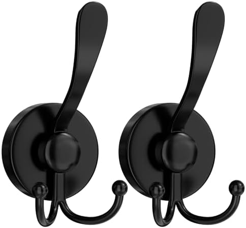 Stylish 2-Piece Suction Cup Hooks