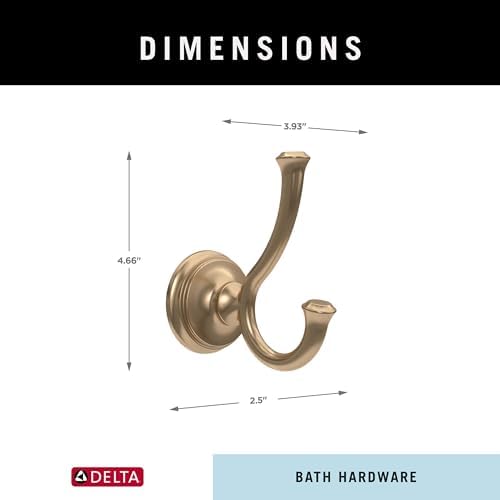 Sturdy Stylish towel hook for