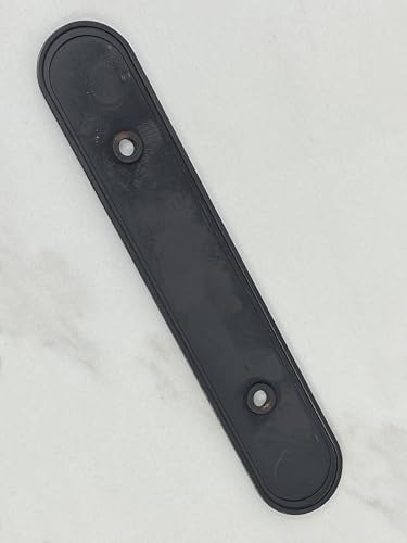 Lock-Down 3 in Oval Backplate Oil-Rubbed Bronze