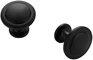 Ravinte Matte Black Kitchen Knobs 30-Pack