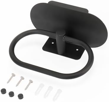 Matte Black 304 Stainless Steel Towel Hanger for Bathrooms kitchens