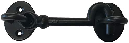 55 Antique Black Eye Hook Latches