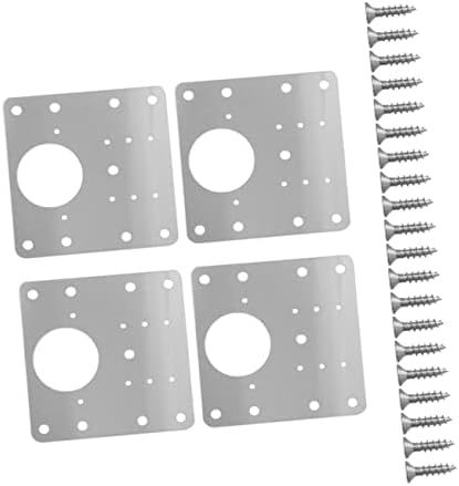 Gadpiparty 4pc Hinge Repair Plate Set
