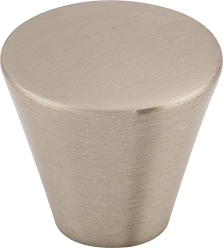 Top Knobs 1-116 Cone Knob Flat Black
