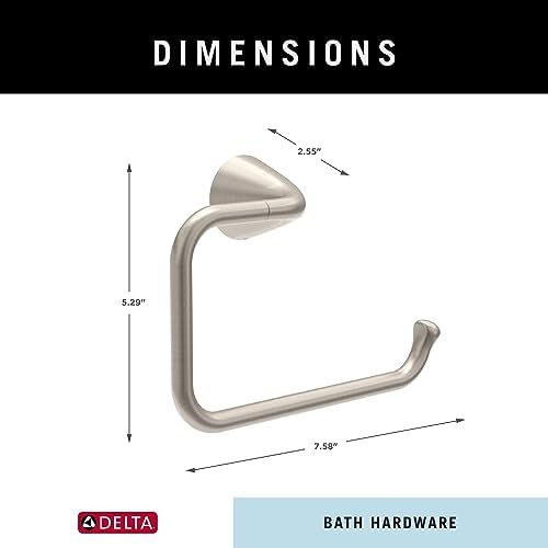 Delta Arvo SpotShield Square Towel Ring 1-Pack
