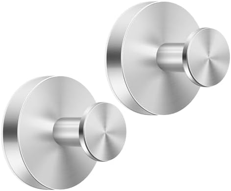 No-Drill Suction Cup Hooks for Bathroom Storage