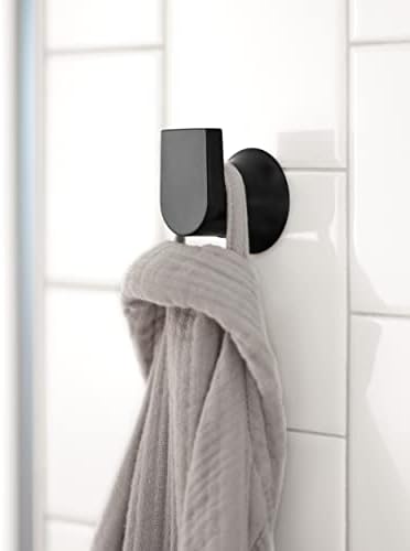 Moen Genta LX Matte Black Modern Single Robe or Towel Hanger
