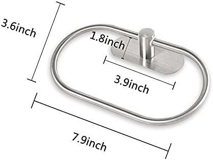 Besteffie Self-Adhesive Towel Ring St