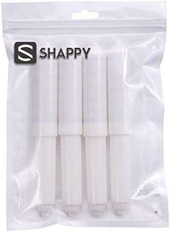Shappy 4-Piece Toilet Paper Holder Set Digital-SpringLoaded White