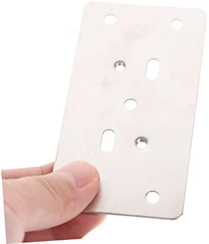 Quick-Service Cabinet Hinge Repair Plates with Screws