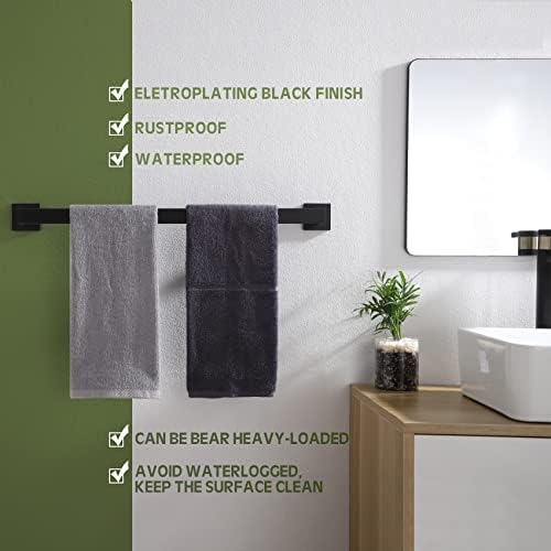 Premium 24-Inch Stainless Steel Towel Bar for Home