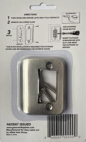 GATOR Strike Plate - Door Latch Repair Kit