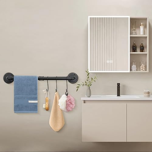 4-Piece Bathroom Towel Holder Kit