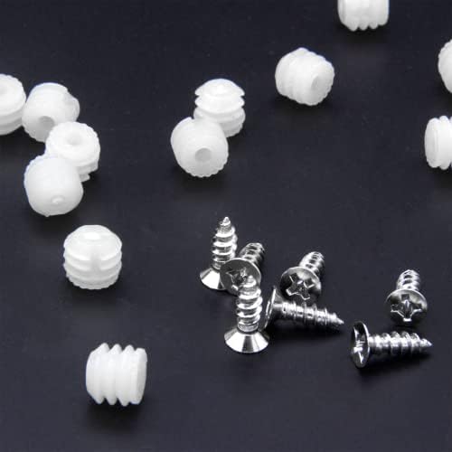 MingQiEven - 200 pack of affordable plastic hinge dowels