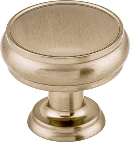 Top Knobs TK832PN Serene Collection 1-38 Eden Large Knob Polished Nickel